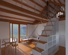 Casa de madera 5x10+BC
