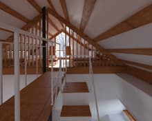 Casa de madera 5x10+BC