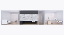 Vivienda Cúbica 12 x 10 con Porche