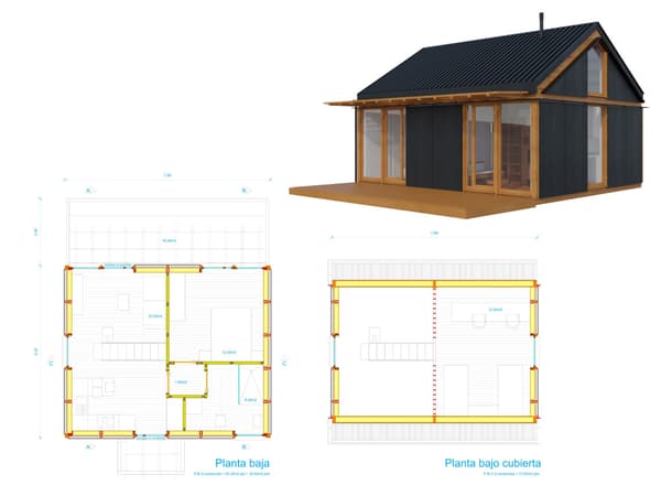 Casa modular 5x6+BC